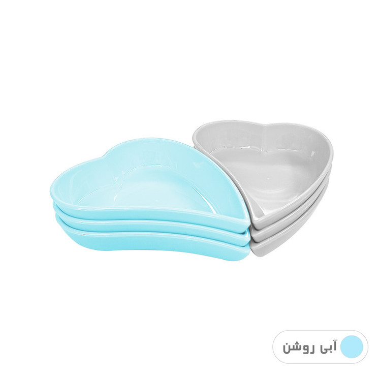 ظرف سرو کوشا مدل رمانتیک بسته 6 عددی
