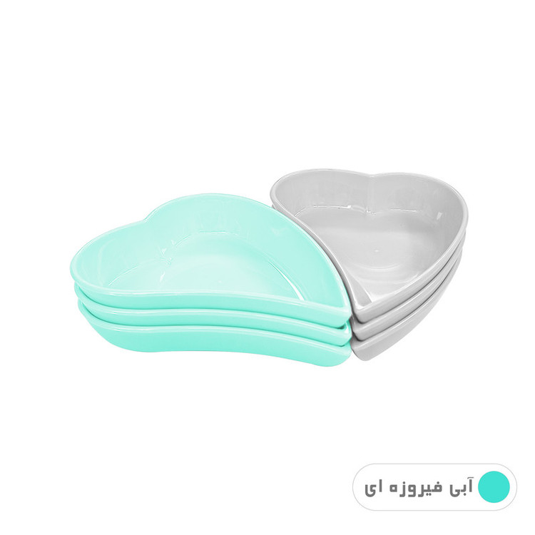 ظرف سرو کوشا مدل رمانتیک بسته 6 عددی