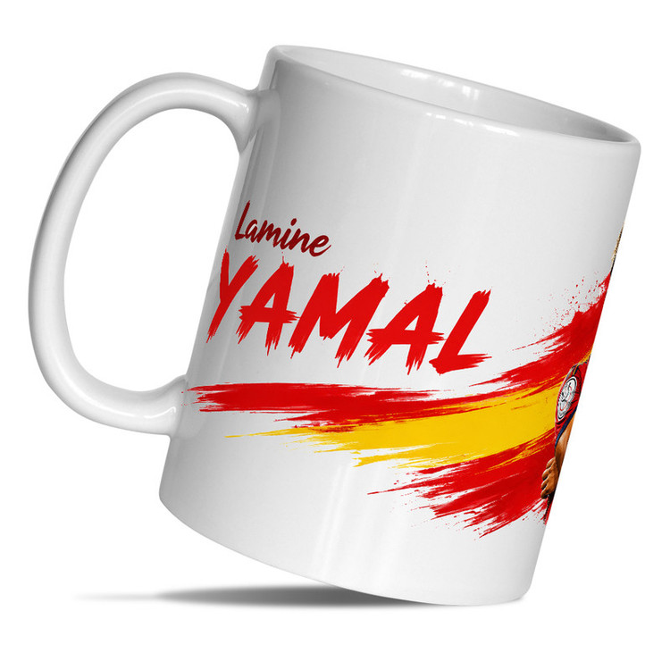 ماگ طرح یامال با پیراهن تیم ملی اسپانیا