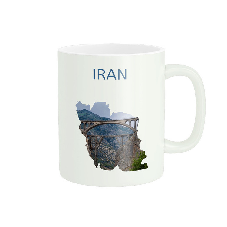 ماگ پادآفرین مدل نقشه ایران کد PM4207
