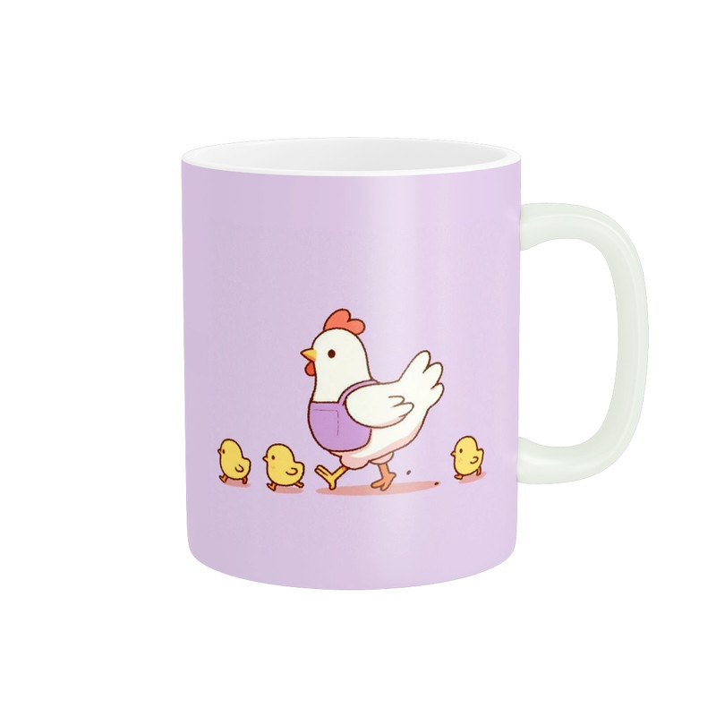 ماگ پاد آفرین طرح جوجه کد 2588