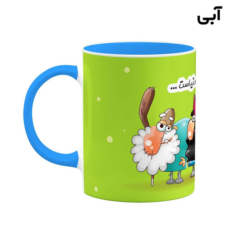 ماگ کاکتی طرح لیوان ناهید مدل دیرین دیرین کد mgh62202