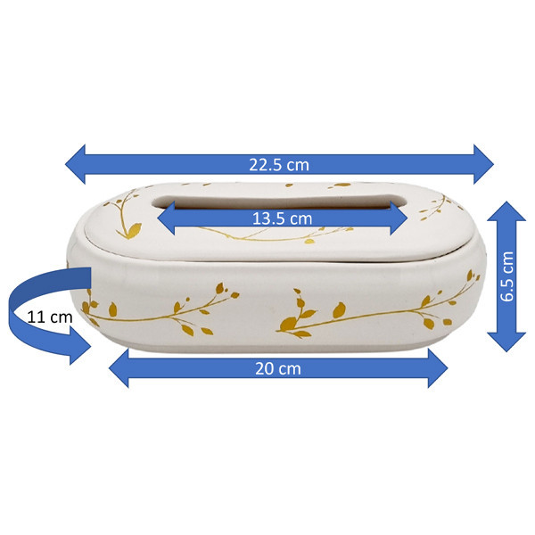 جای دستمال کاغذی مدل میخک کد 27174xbarg