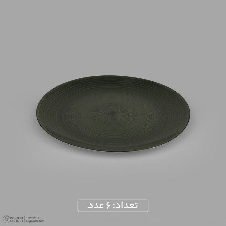 سرویس غذاخوری اوپال 26 پارچه 6 نفر بومی مدل دو رنگ