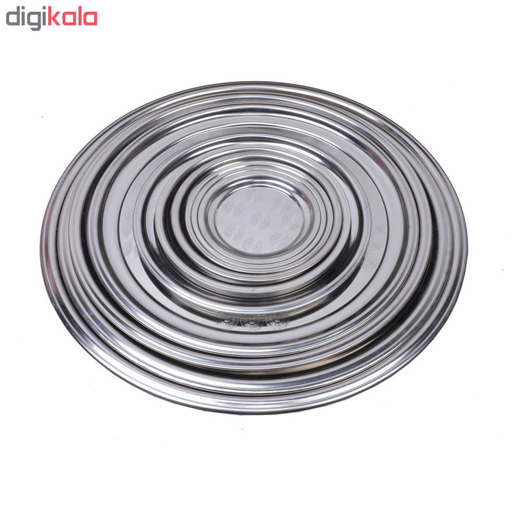 سینی استیل مدل M1100 برکان با قطر ۶۰ سانتی