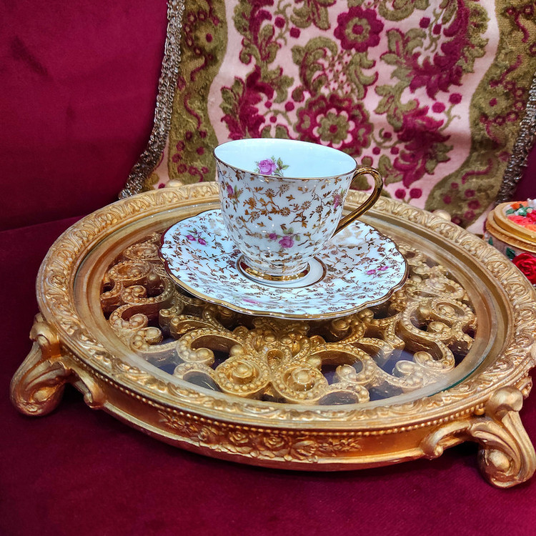 سینی مدل گرد مشبک