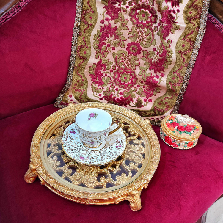 سینی مدل گرد مشبک