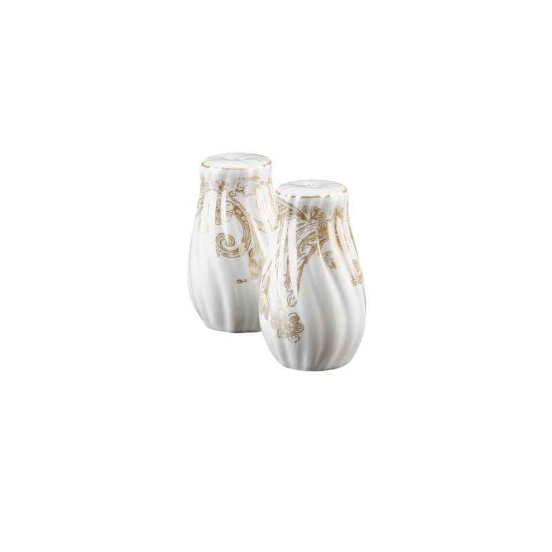 نمکدان گلدکیش طرح سارینا کد GK701103-6 مجموعه 2 عددی