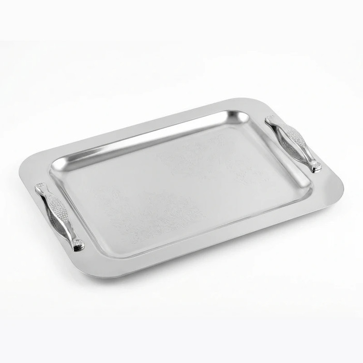 سینی دسته دار مدل R&G سایز 26*35 سانتی متر