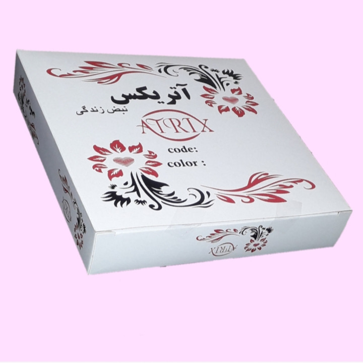 استیکر دیواری آتریکس مدل شاپرک کد ST11 بسته 30 عددی