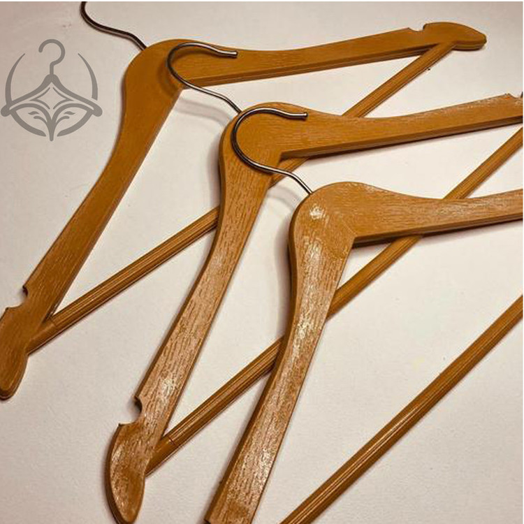 چوب لباسی مدل چوب افرا کد 43 بسته 12 عددی