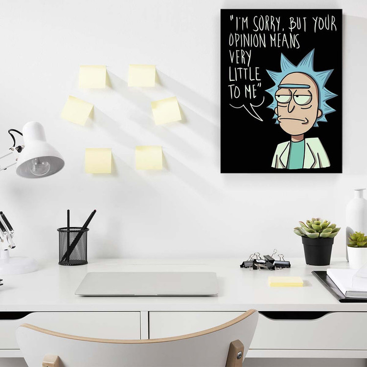 تابلو شاسی مدل Rick and Morty کد S-5057