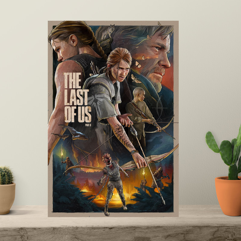 تابلو شاسی مدل گیمینگ لست اف اس last of us 2 کد 1269