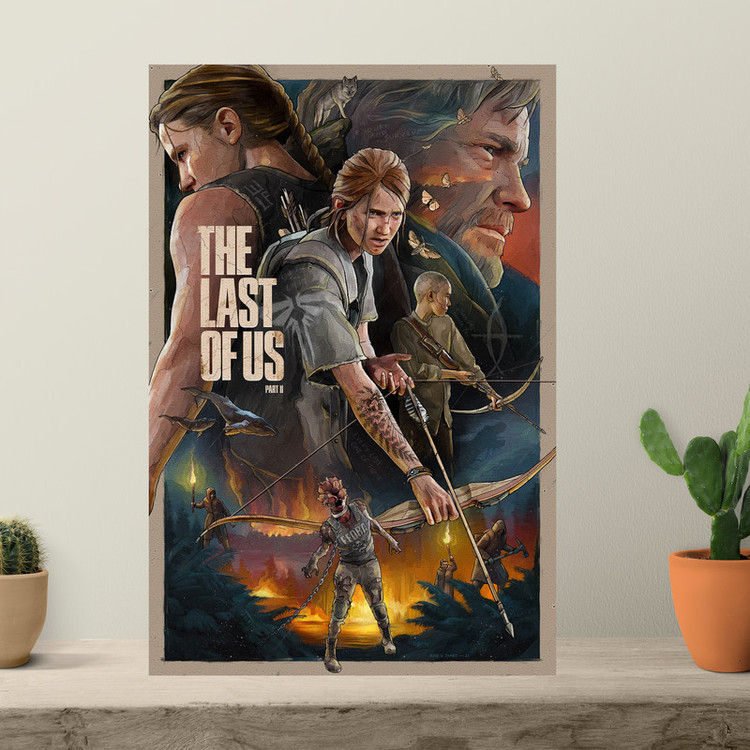 تابلو شاسی مدل گیمینگ لست اف اس last of us 2 کد 1269