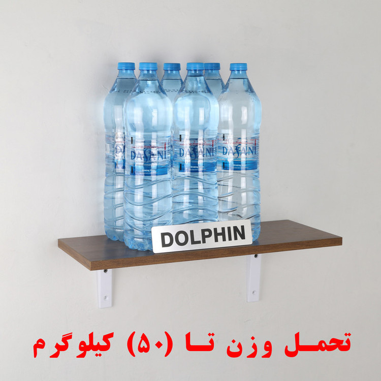 پایه نگهدارنده طبقه دیواری پیسو مدل Bsn-150-125 بسته 2 عددی