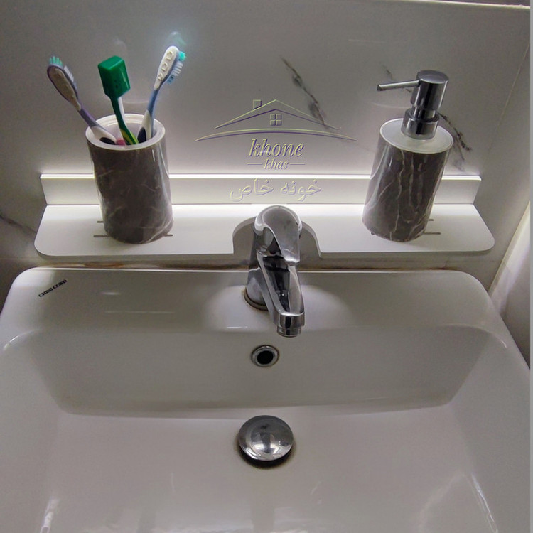 شلف دیواری خونه خاص مدل پشت شیر کد V50