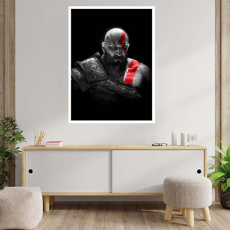 پوستر کارنیکا طرح گاد اف وار God of War کد 89308 مجموعه 8 عددی