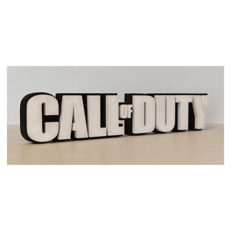 دکوری مدل لوگو Call of Duty