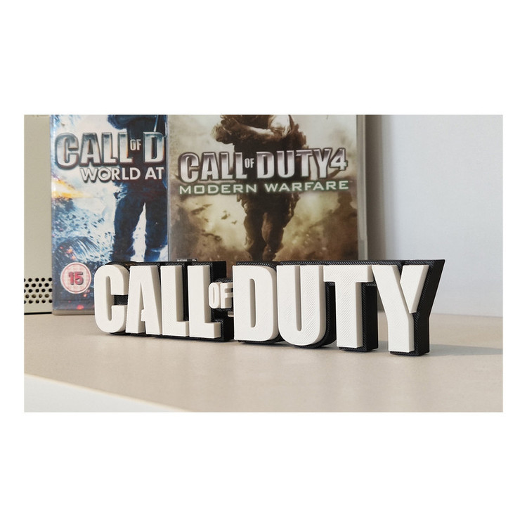 دکوری مدل لوگو Call of Duty