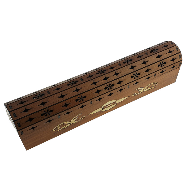 جای عود پتیکو مدل تابوتی طرح درب دار کد 02