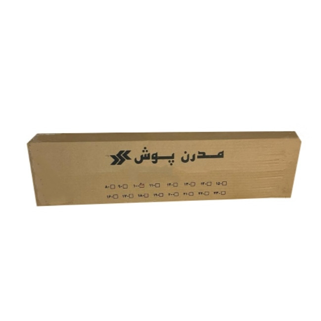 توری پنجره مدرن پوش مدل فایبرگلس ضد آفتاب کد 15055 سایز 55x150 سانتی متر