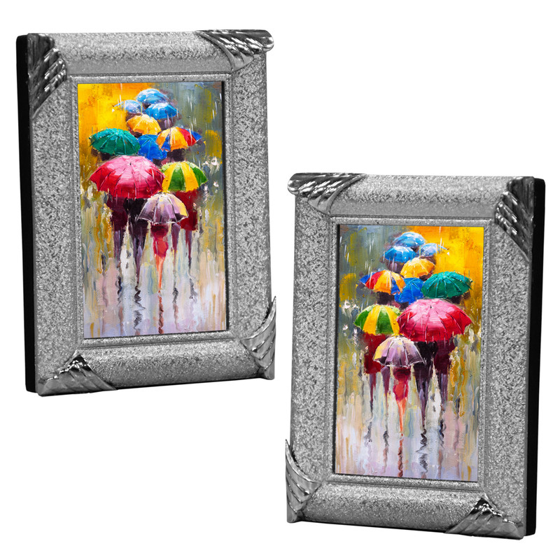 قاب عکس مدل گوشه ای سایز 5x7 بسته دو عددی