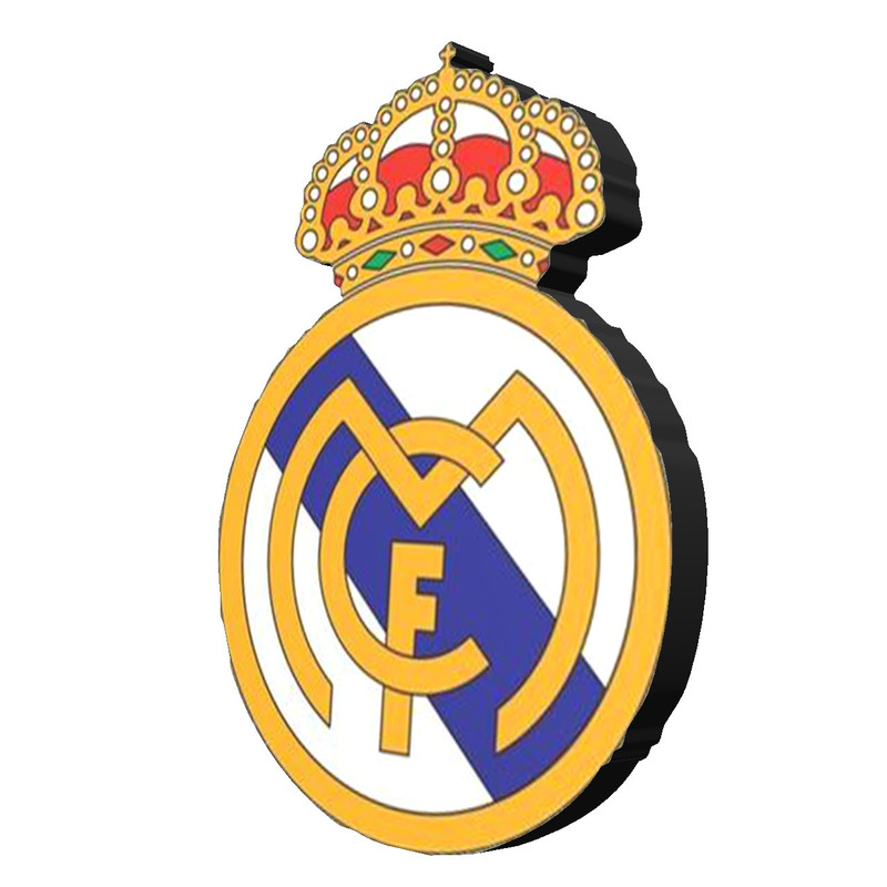 استیکر چوبی بانیبو مدل Real Madrid