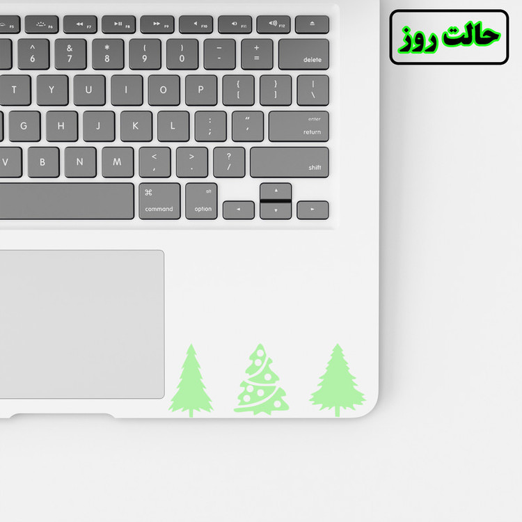 استیکر کلید و پریز مدل شبنما طرح درخت بسته نه عددی