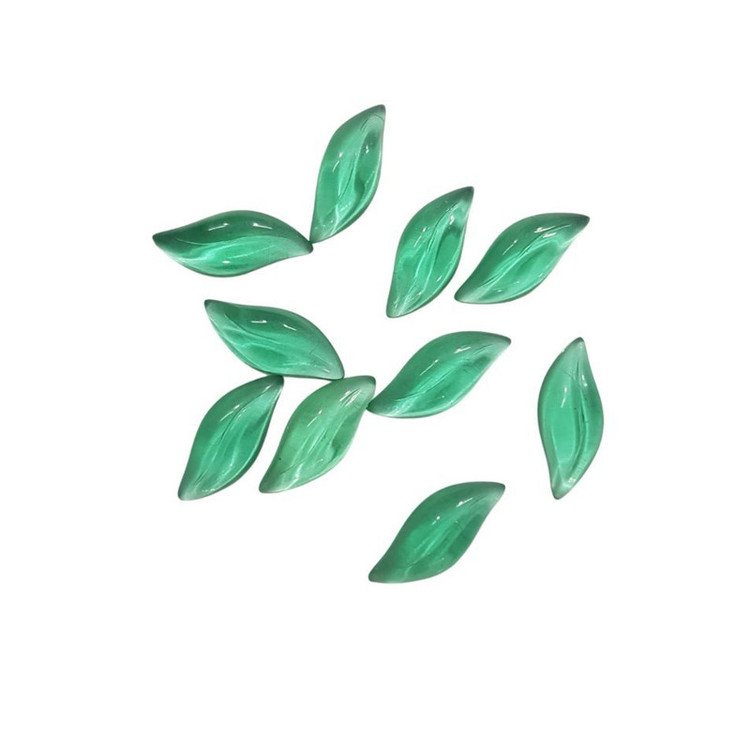 دکوری مدل گلبرگ شیشه ای مجموعه 10 عددی