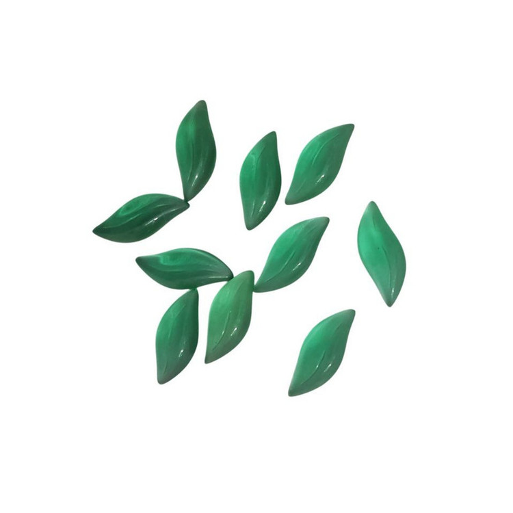 دکوری مدل گلبرگ شیشه ای مجموعه 10 عددی