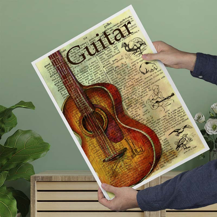 پوستر کارنیکا طرح روزنامه وینتج Vintage Newspaper کد 96084 مجموعه 8 عددی