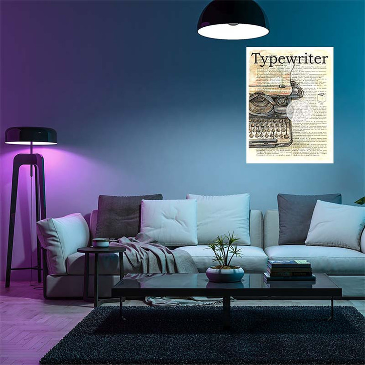 پوستر کارنیکا طرح روزنامه وینتج Vintage Newspaper کد 96084 مجموعه 8 عددی