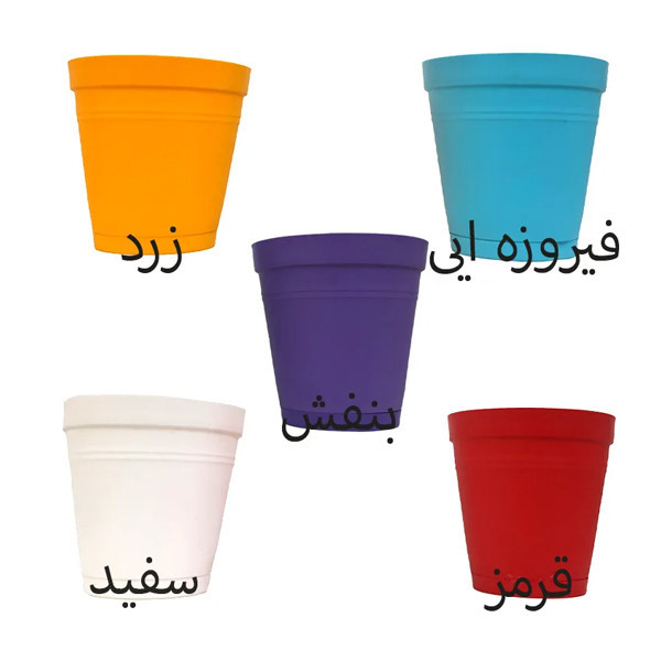 استند گلدان هالین هوم مدل HFH106G به همراه گلدان