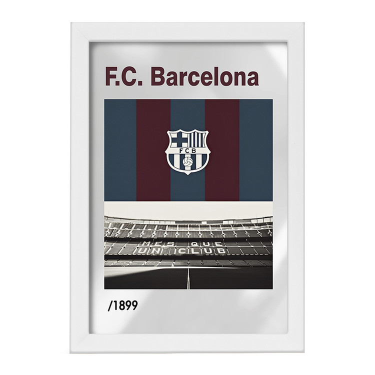 تابلو خندالو طرح بارسلونا (Barcelona) کد F13870