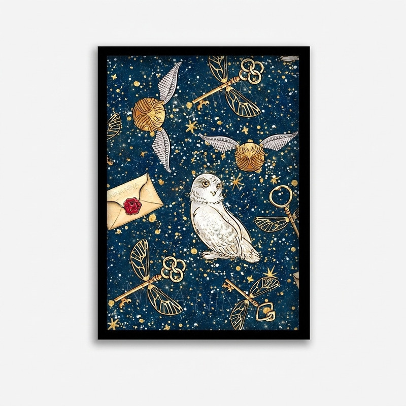 تابلو مدل هری پاتر Harry Potter کد LA-G10577-2