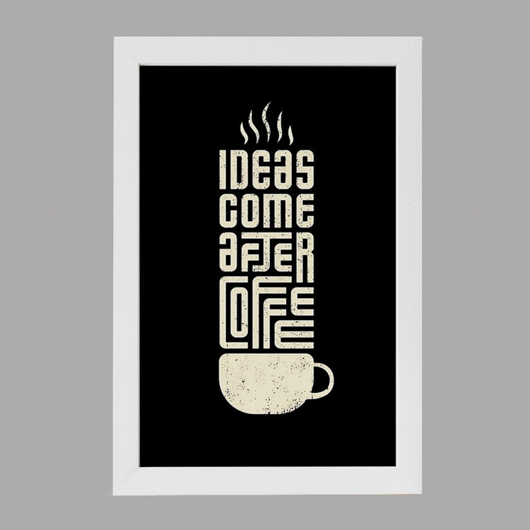 تابلو خندالو مدل قهوه (Coffee) کد F4085
