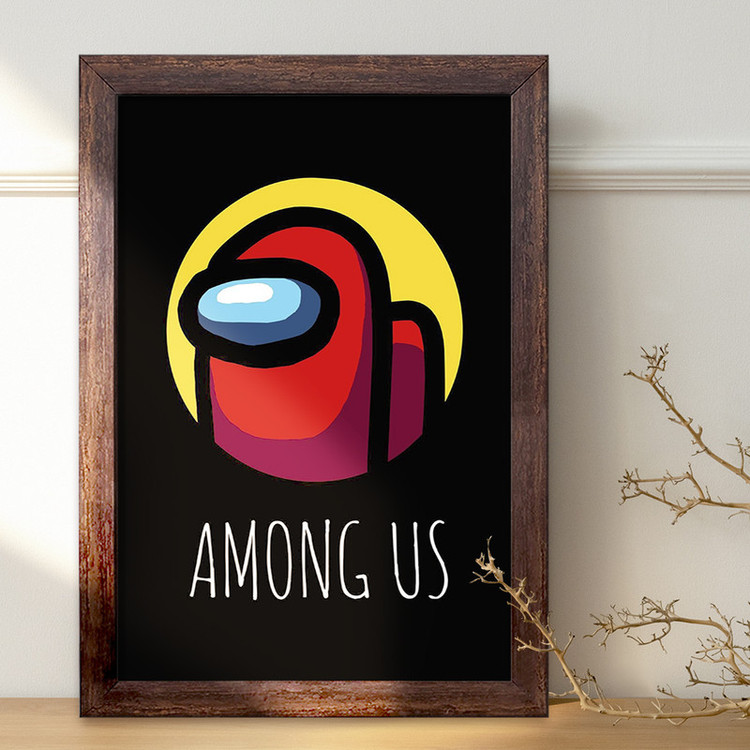 تابلو خندالو طرح امانگ آس Among Us کد 10301
