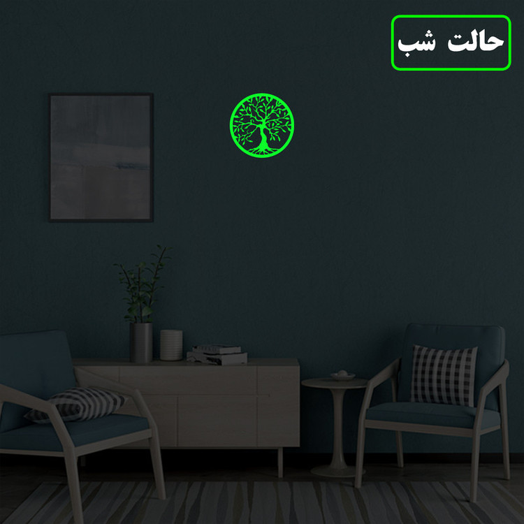 استیکر مدل شبنما طرح درخت
