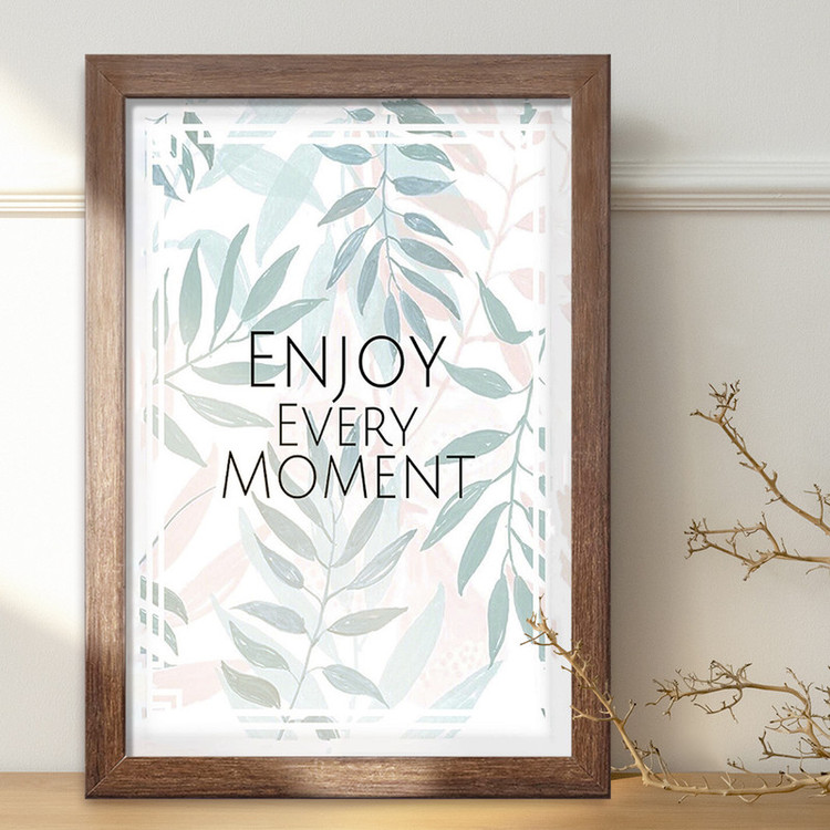 تابلو خندالو طرح Enjoy Every Moment کد F11496