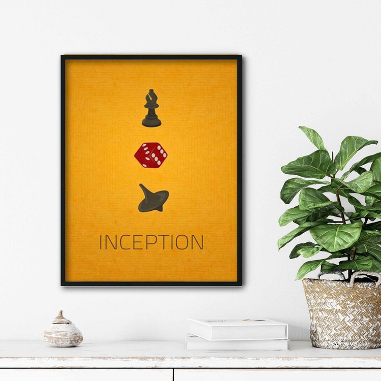 تابلو آتریسا طرح پوستر فیلم inception مدل ATm152