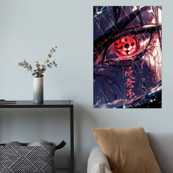 پوستر گوفی مدل والپیپر ایتاچی انیمه ناروتو طرح Itachi Naruto Anime Wallpaper کد RD54