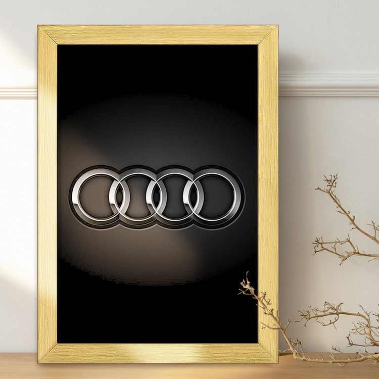 تابلو خندالو طرح آئودی Audi کد 23627