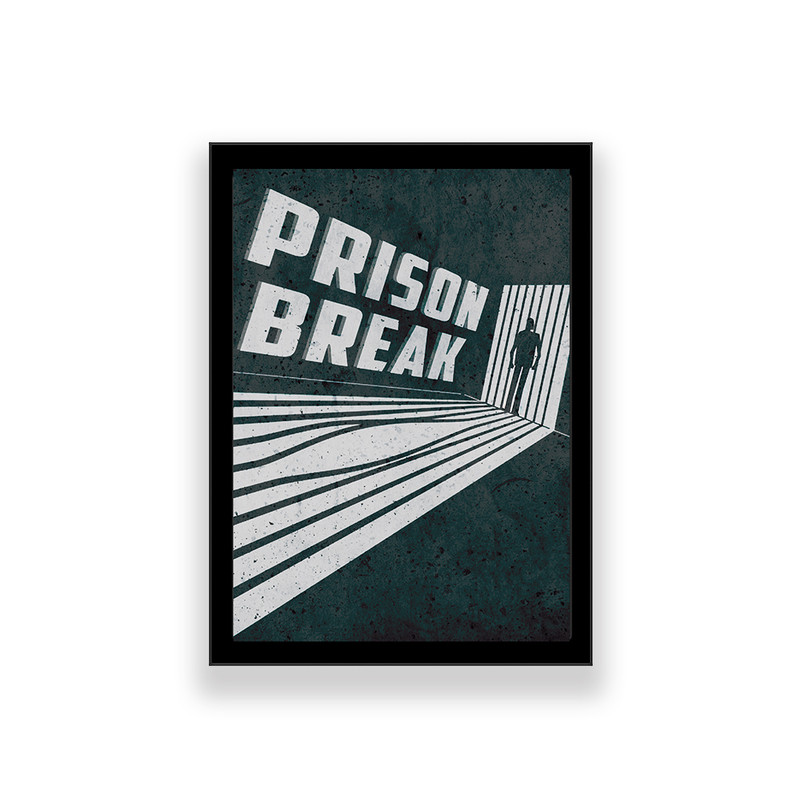 تابلو طرح فرار از زندان مدل prison break 3