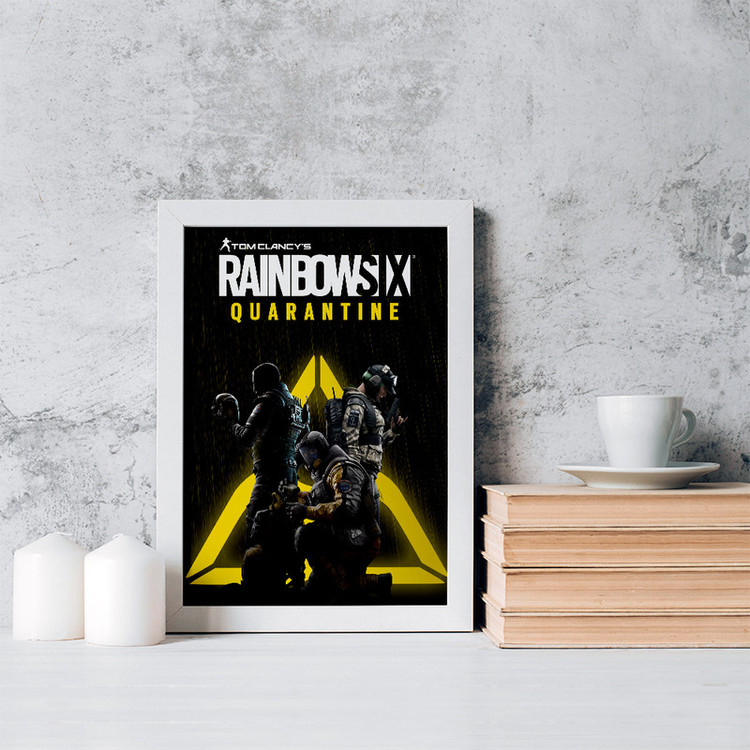تابلو خندالو مدل رینبو سیکس Rainbow Six کد 10323