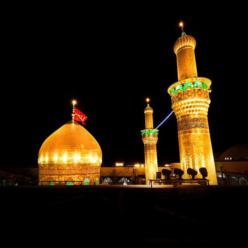 تابلو شاسی مدل کربلا حرم مطهر سیدالشهدا امام حسین (ع) کد 16