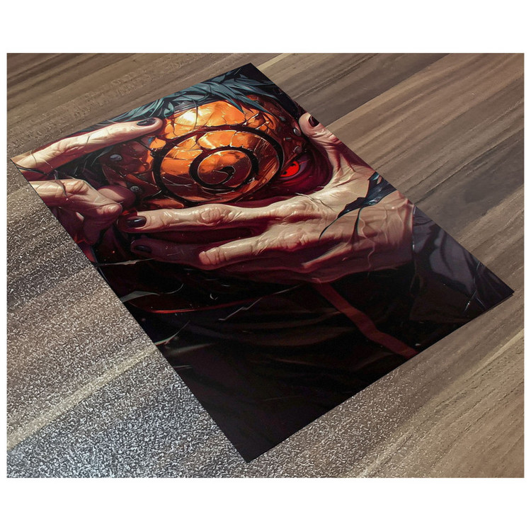 پوستر گوفی مدل اوبیتو خشمگین انیمه ناروتو طرح Obito Naruto Anime Wallpaper کد HAND89