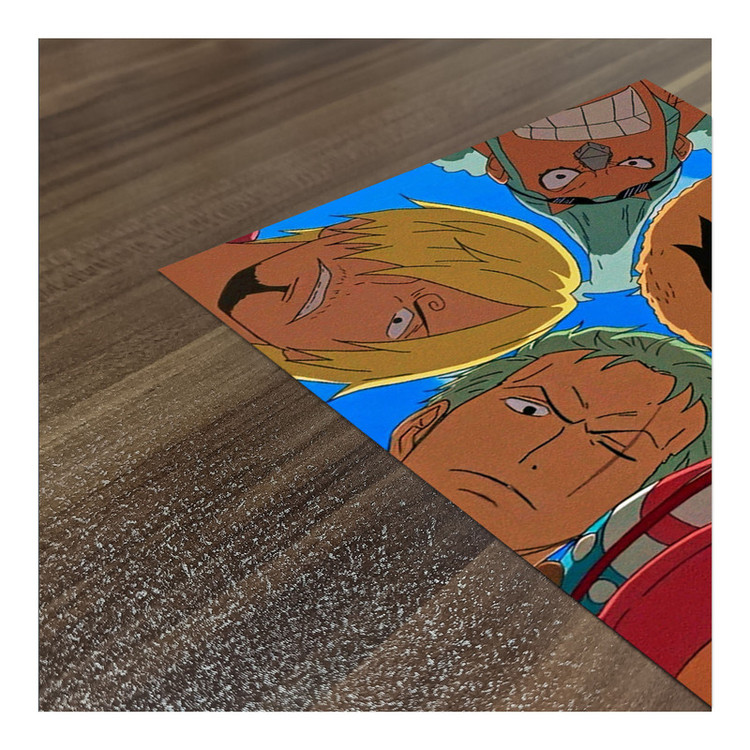 پوستر گوفی مدل انیمه وان پیس طرح One Piece Crew Anime کد FW25