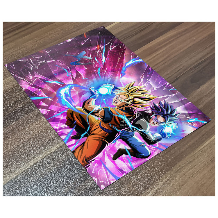 پوستر گوفی مدل گوکو انیمه دراگون بال زی طرح Son Goku Dragon Ball Z Anime طرح PINK21