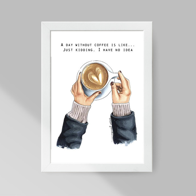 تابلو صبا طرح مدل تابلو Coffee