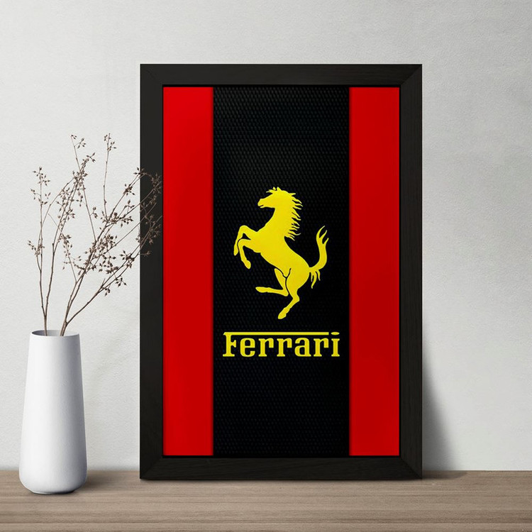 تابلو خندالو مدل فراری Ferrari کد 23413